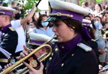 Procesión de San Roque en el Domingo de Ramos
